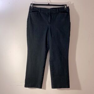 Old Navy High-Rise Pixie Secret Smooth Pockets Trouser for Women Black Size 14